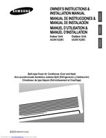 Samsung IAQ18A6RC/KCV Air Conditioner Unit Operating Manual